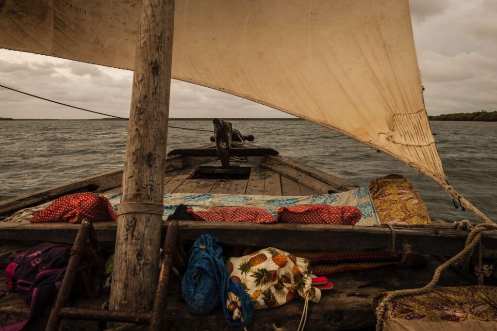 Dhow Sailing In Lamu