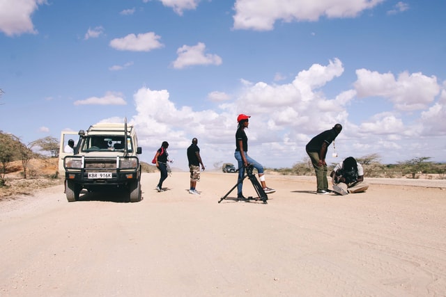 Dusty Roads In Lodwar