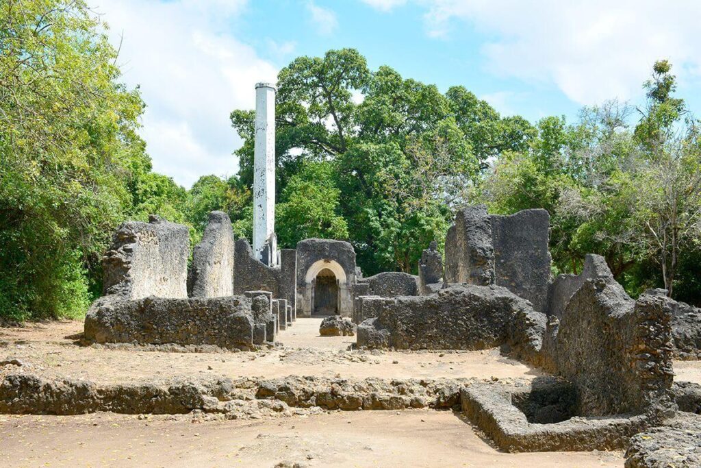 Mnarani Ruins In Kilifi