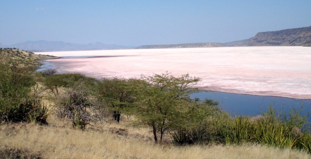 Lake Magadi in Kajiado