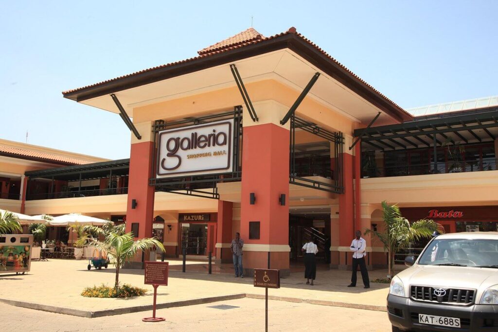 The Galleria Shopping Mall in Nairobi