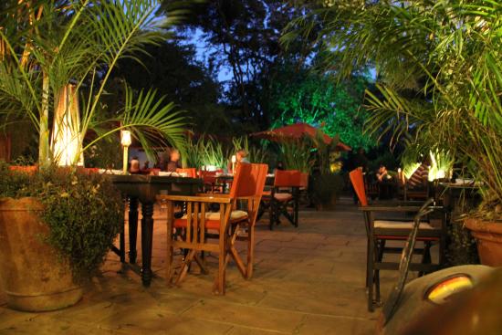 Talisman Restaurant, an outdoor restuarant in Nairobi